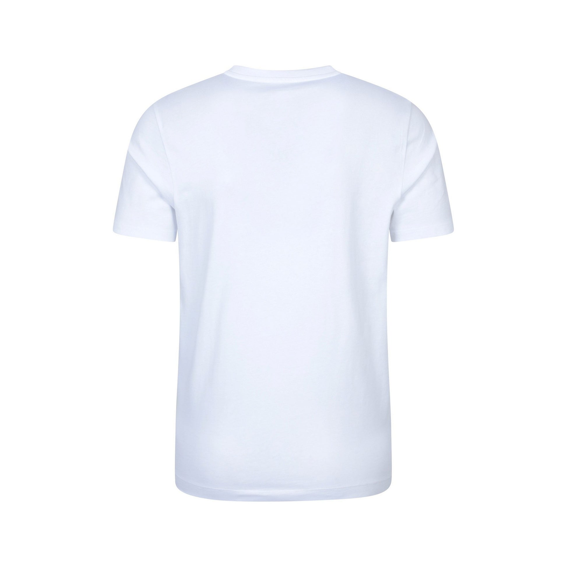 White - Back - Mountain Warehouse Mens Lake District Mountain T-Shirt