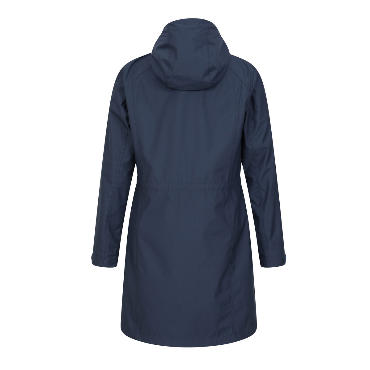 Navy - Back - Mountain Warehouse Womens-Ladies Ioana Longline Soft Shell Jacket