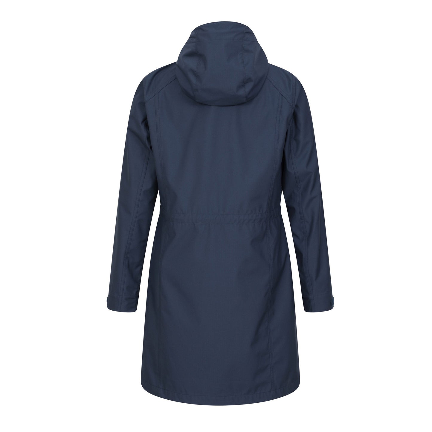 Navy - Back - Mountain Warehouse Womens-Ladies Ioana Longline Soft Shell Jacket