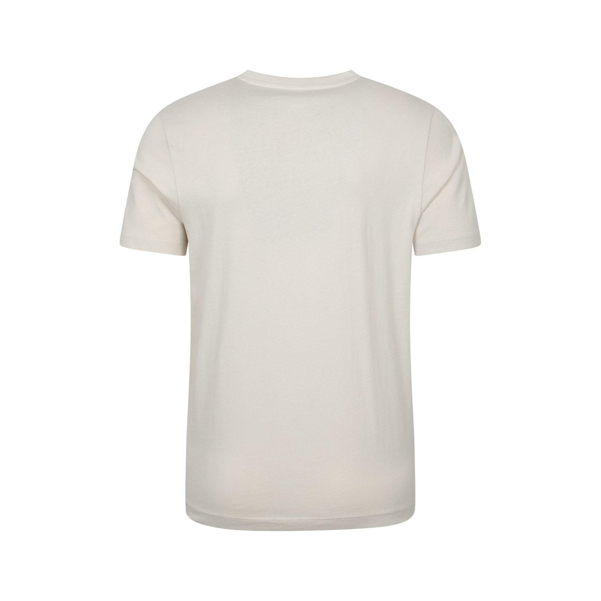 Off White - Back - Mountain Warehouse Mens Snowdon Mountain Short-Sleeved T-Shirt