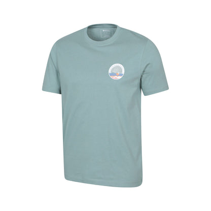 Pale Green - Lifestyle - Mountain Warehouse Mens Brighton Short-Sleeved T-Shirt