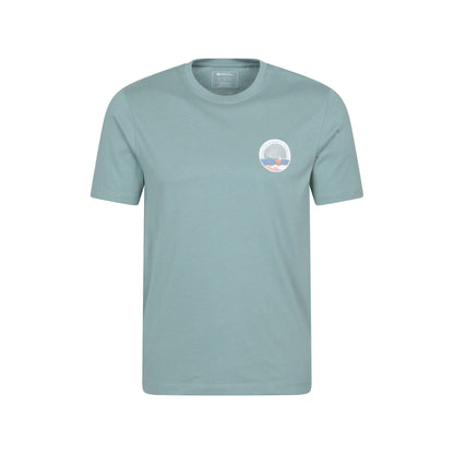 Pale Green - Front - Mountain Warehouse Mens Brighton Short-Sleeved T-Shirt