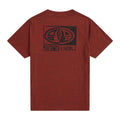 Red - Back - Animal Mens Jacob Logo T-Shirt
