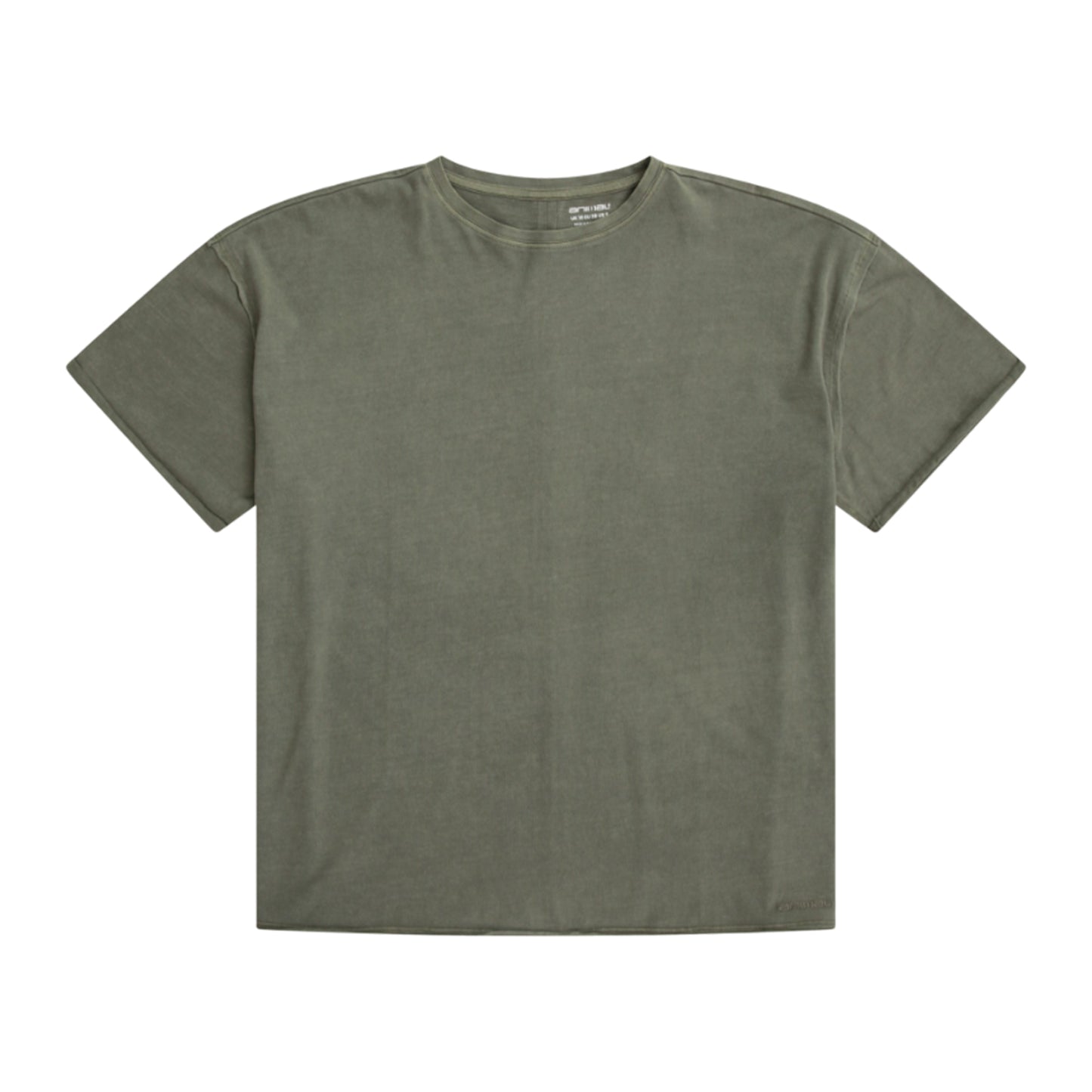 Khaki Green - Front - Animal Womens-Ladies Harper Oversized T-Shirt