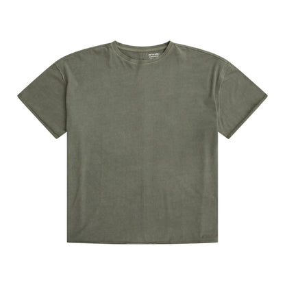 Khaki Green - Front - Animal Womens-Ladies Harper Oversized T-Shirt