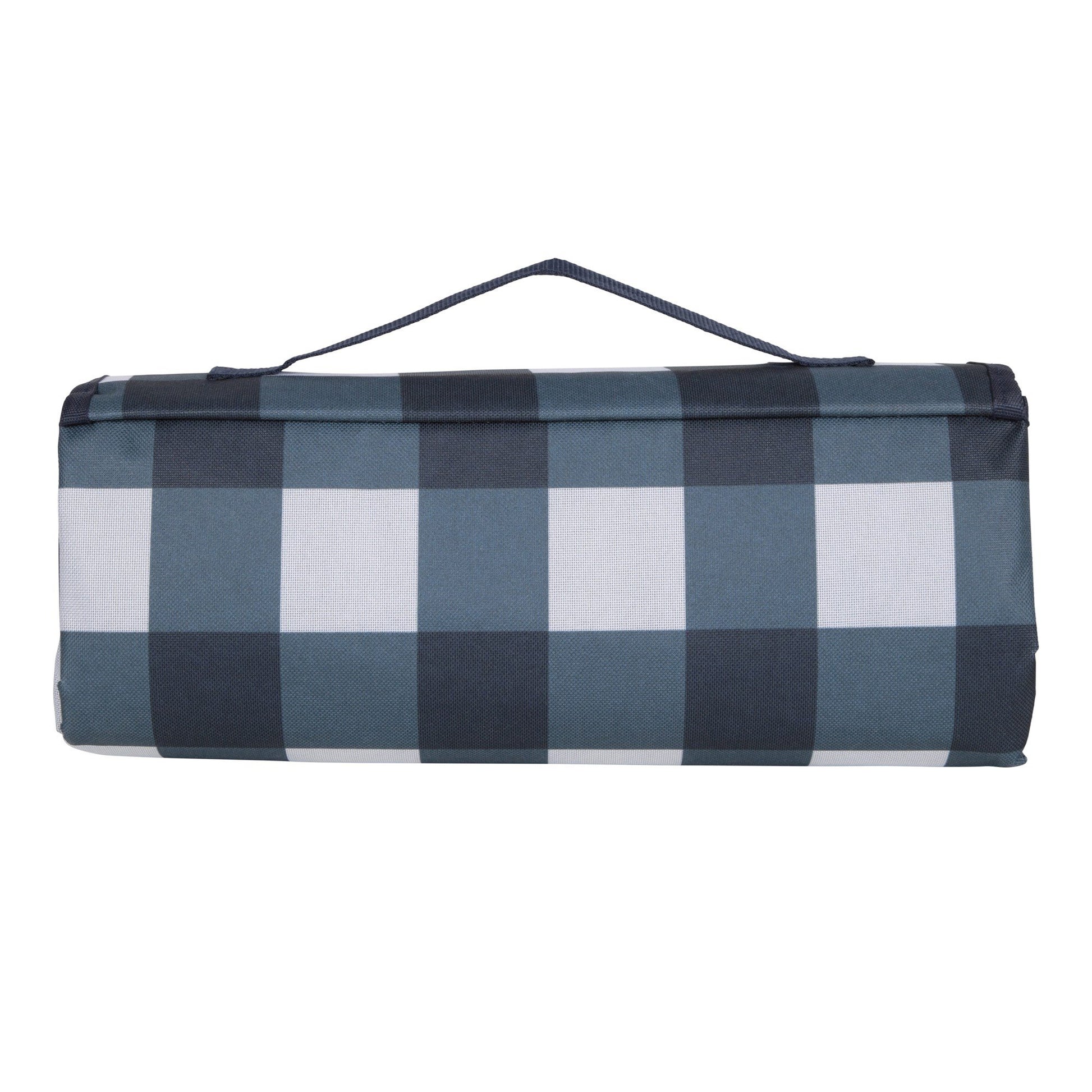Corn Blue - Back - Mountain Warehouse Checked Picnic Blanket