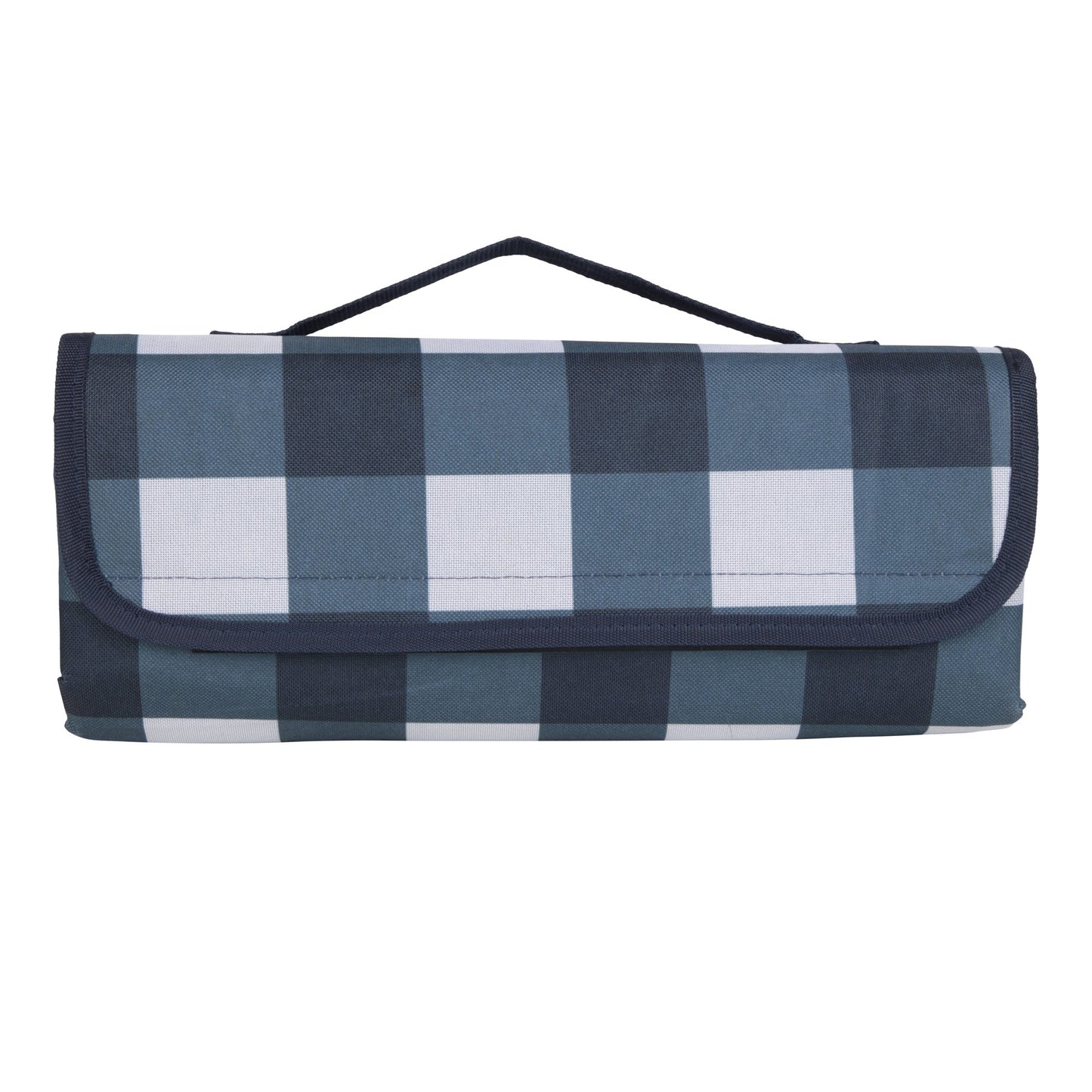 Corn Blue - Front - Mountain Warehouse Checked Picnic Blanket