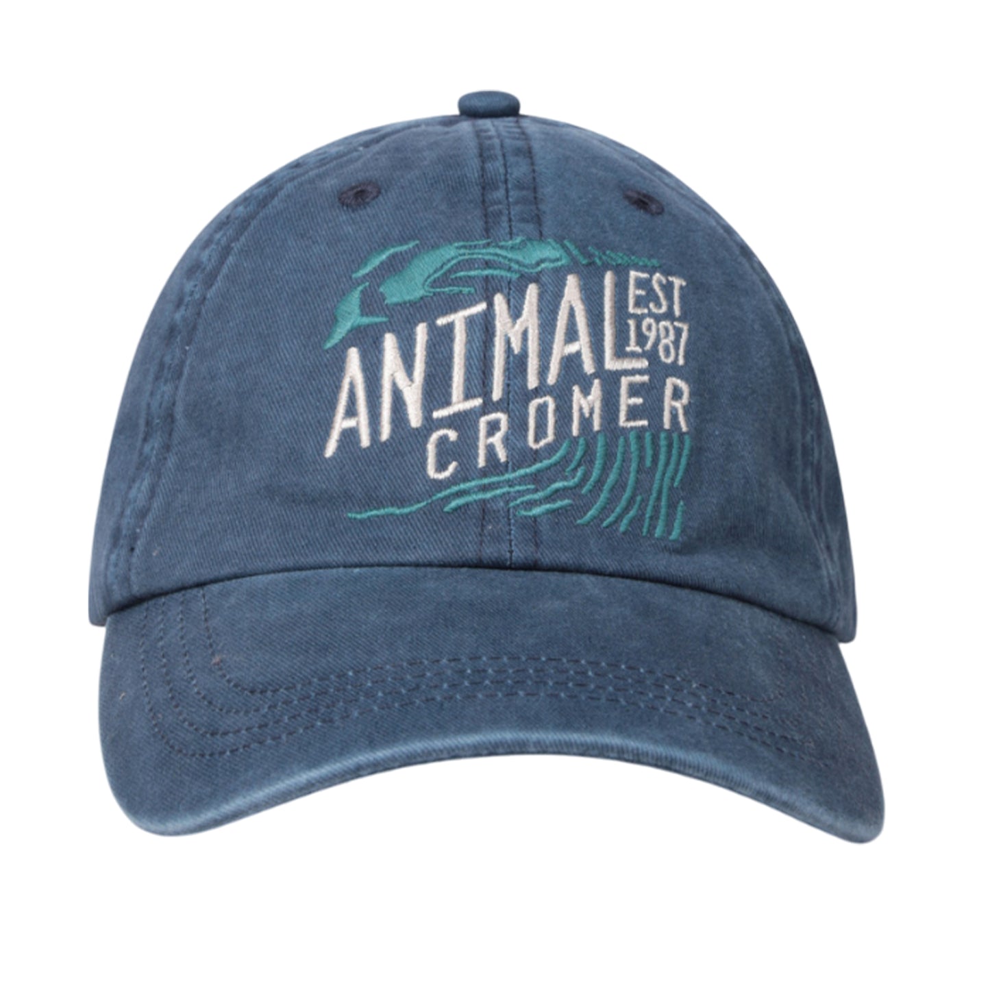 Navy - Lifestyle - Animal Cromer Established Baseball Cap