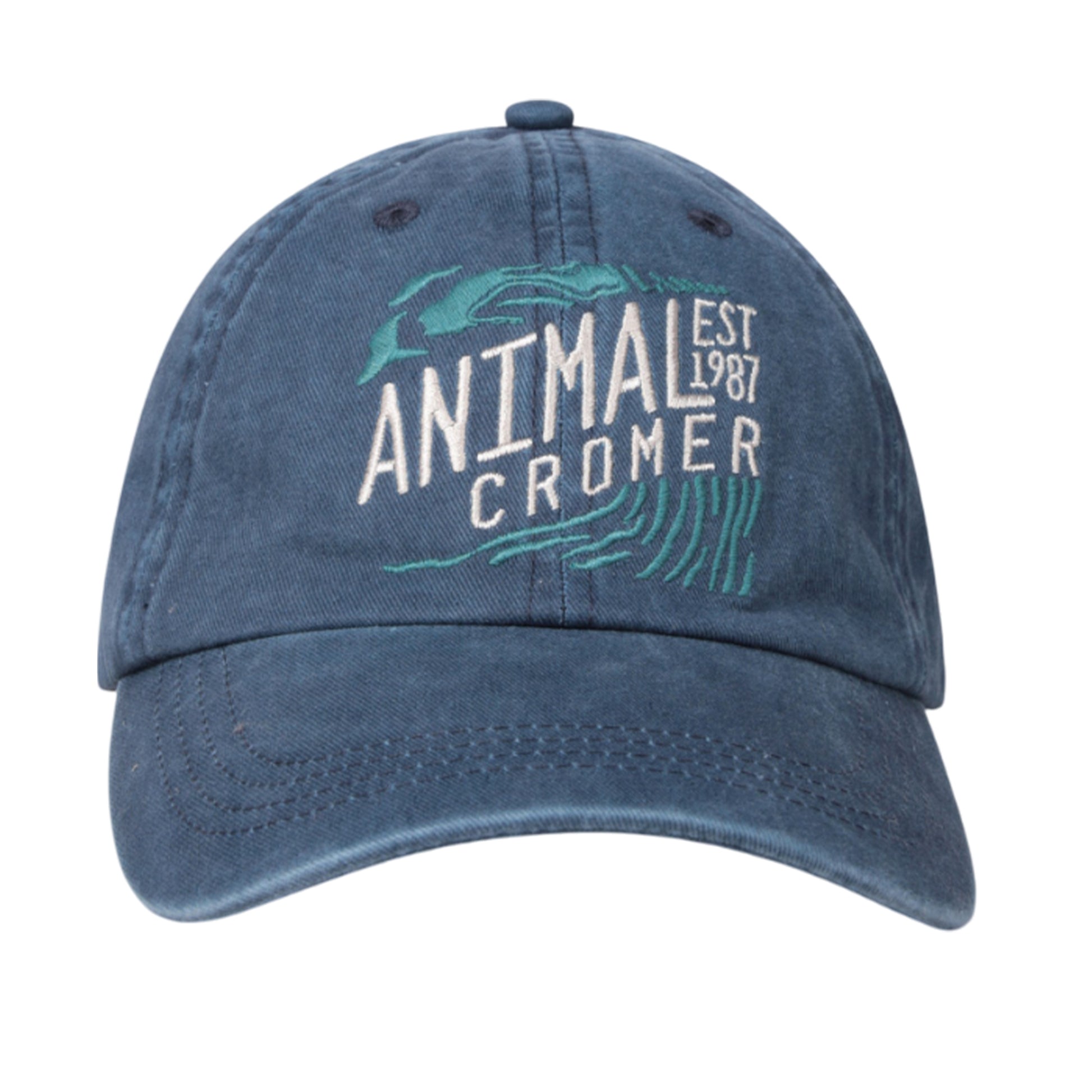 Navy - Lifestyle - Animal Cromer Established Baseball Cap