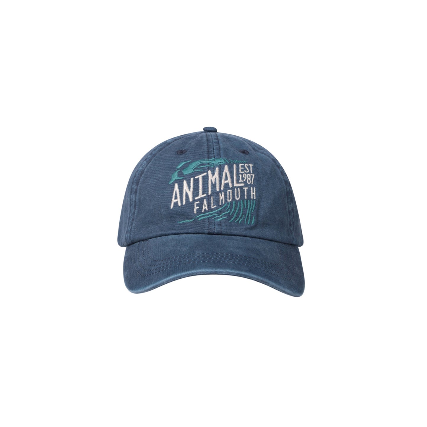Navy - Side - Animal Falmouth Established Baseball Cap