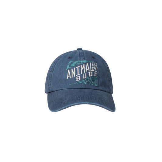 Navy - Front - Animal Bude Established Baseball Cap
