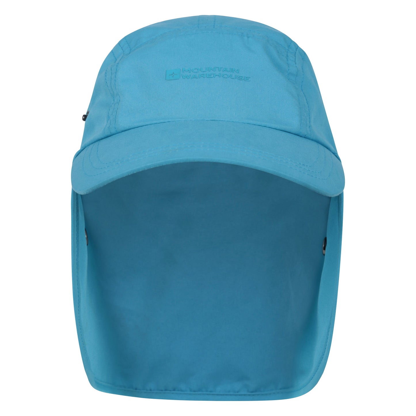 Blue - Side - Mountain Warehouse Childrens-Kids Legionnaire Flap Cap