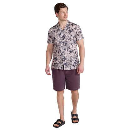 Tan - Side - Animal Mens Will Floral Shirt