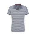 Grey - Lifestyle - Mountain Warehouse Mens Scouller Striped Polo Shirt