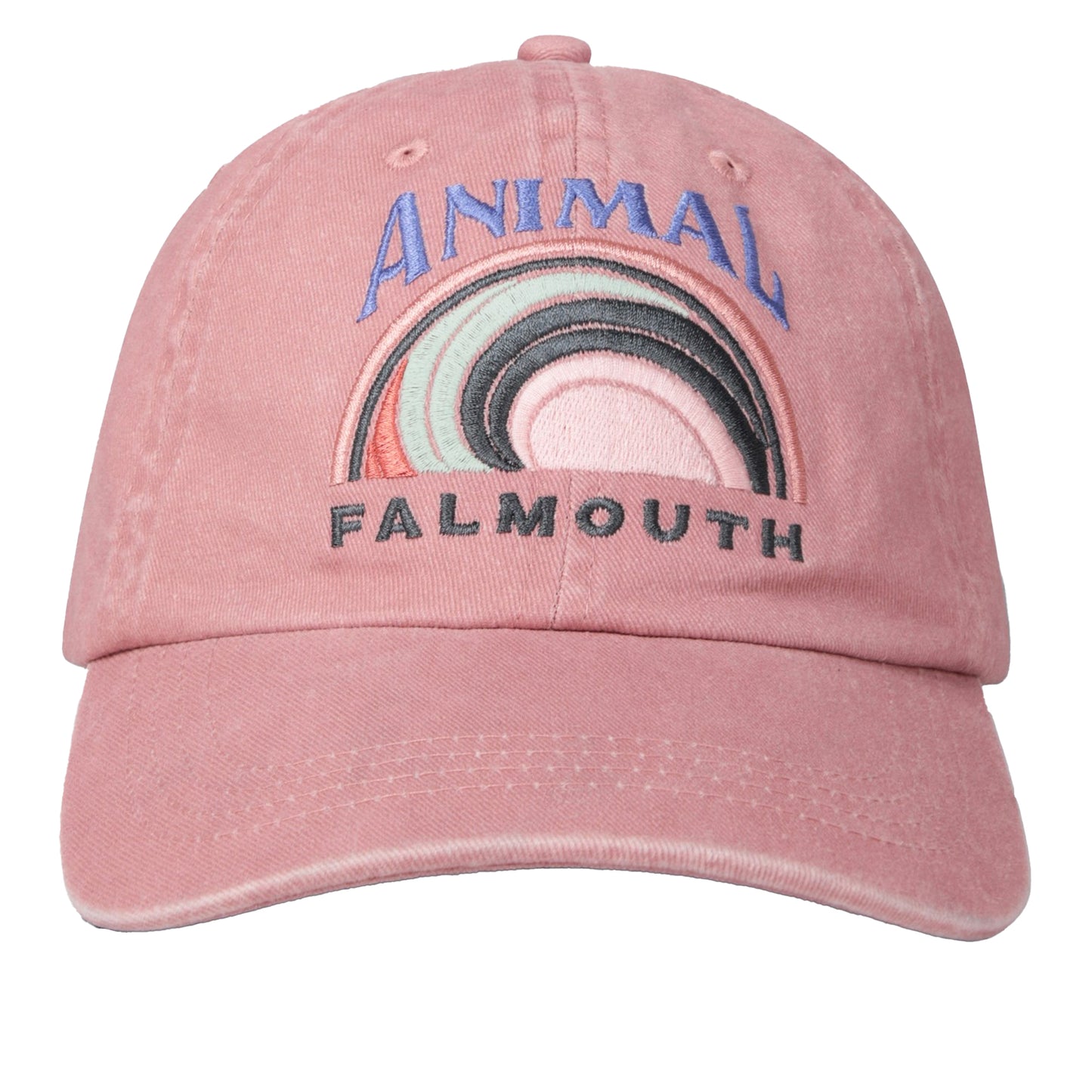 Coral - Front - Animal Falmouth Baseball Cap