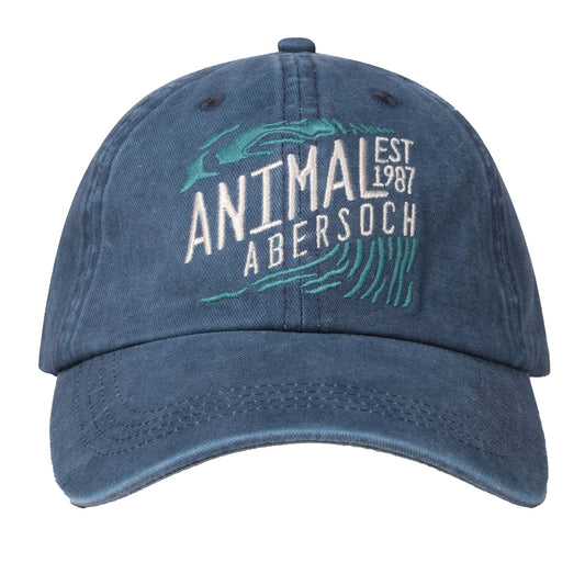 Navy - Front - Animal Abersoch Established Baseball Cap