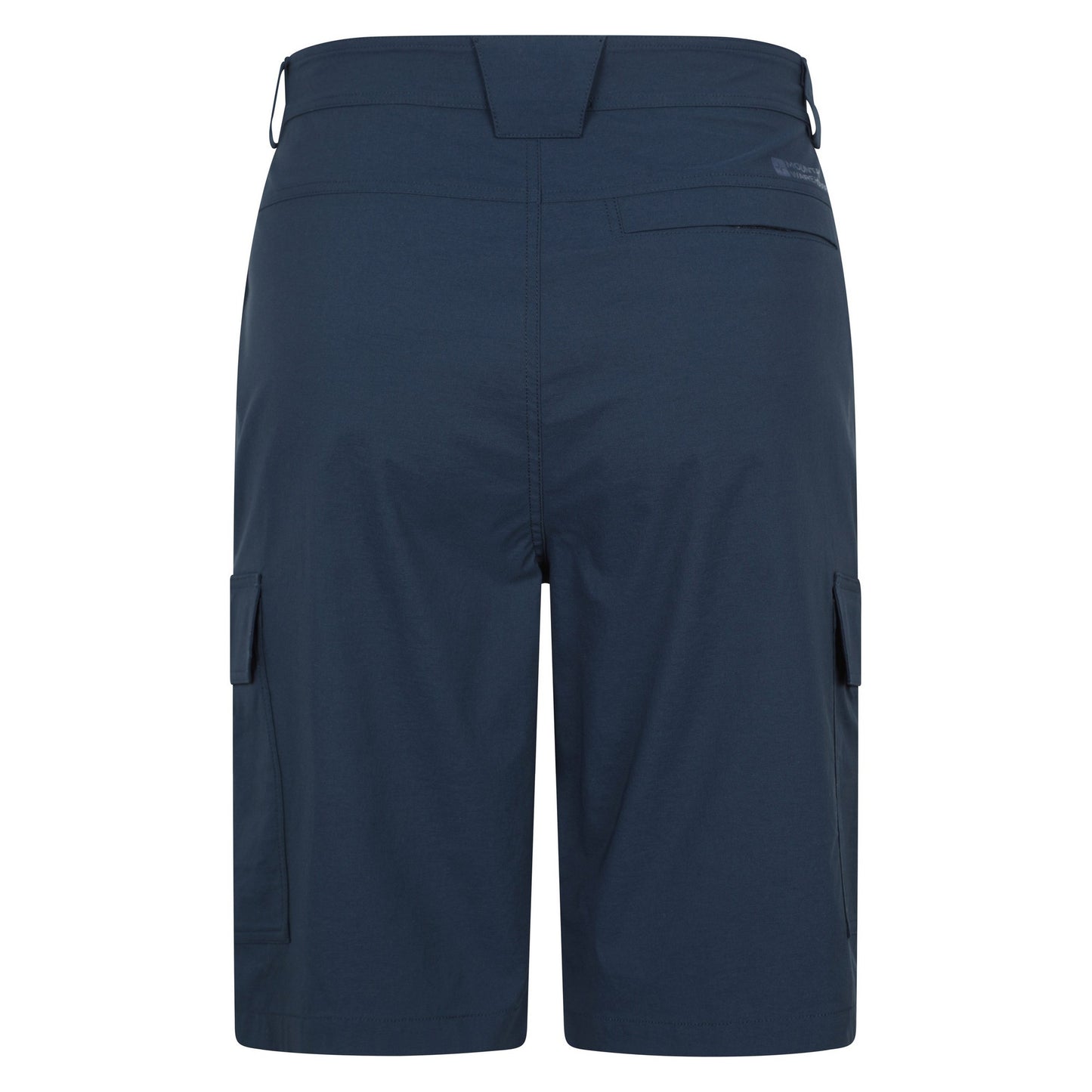 Navy - Back - Mountain Warehouse Mens Delta Stretch Cargo Shorts
