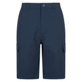 Navy - Front - Mountain Warehouse Mens Delta Stretch Cargo Shorts