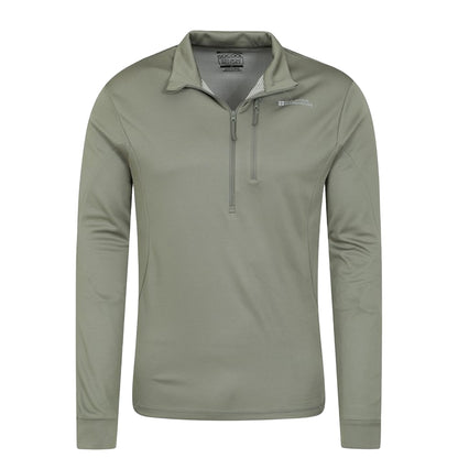 Light Khaki - Lifestyle - Mountain Warehouse Mens Southwark Lightweight Midlayer
