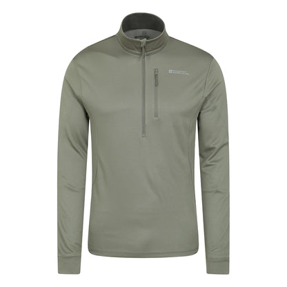 Light Khaki - Front - Mountain Warehouse Mens Southwark Lightweight Midlayer