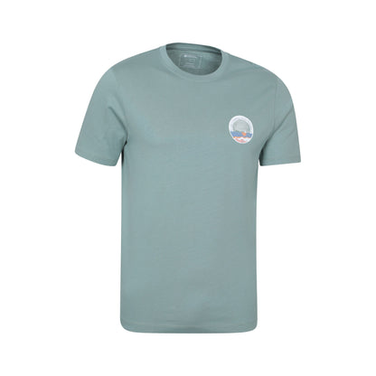 Pale Green - Side - Mountain Warehouse Mens St Ives T-Shirt