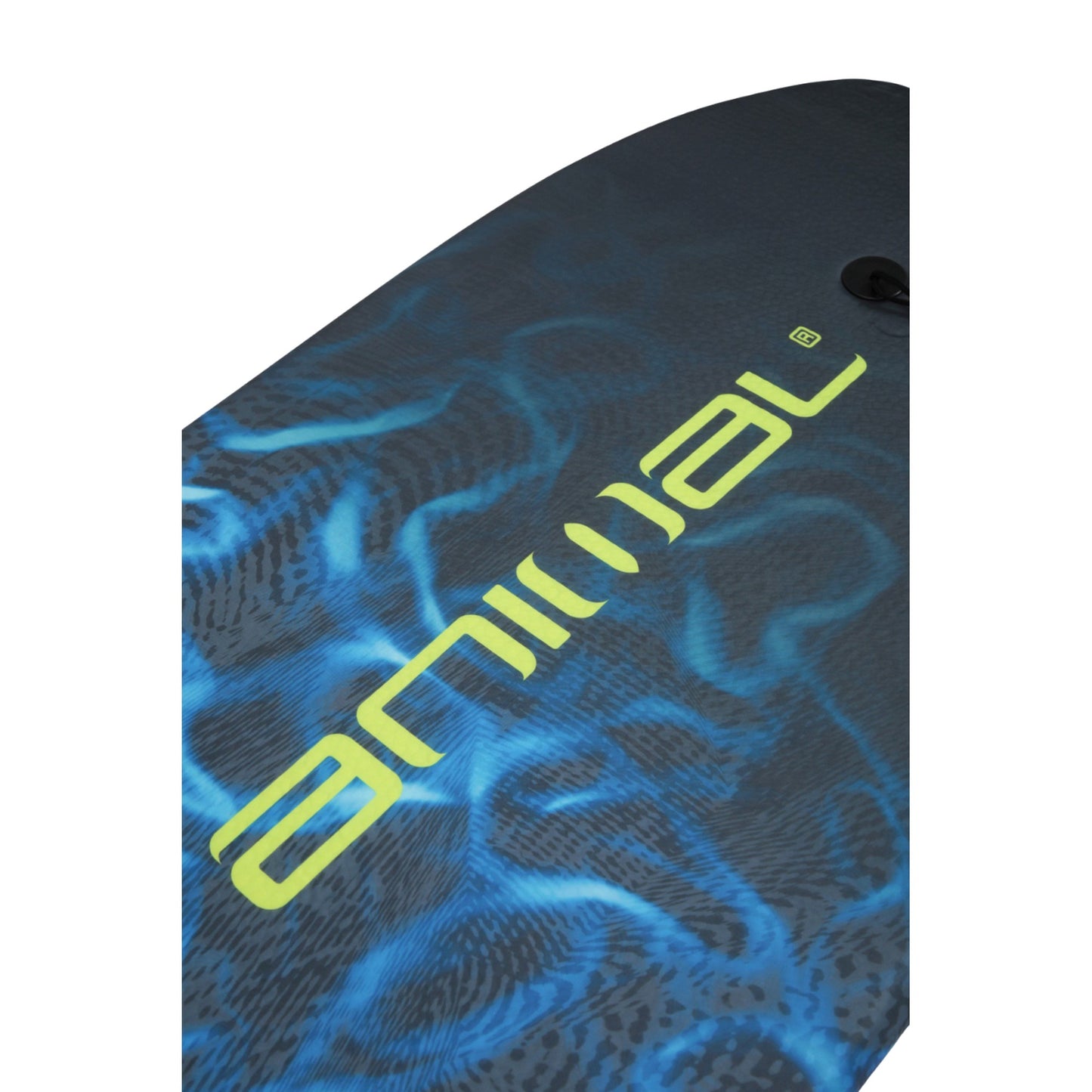 Navy - Side - Animal Printed Bodyboard