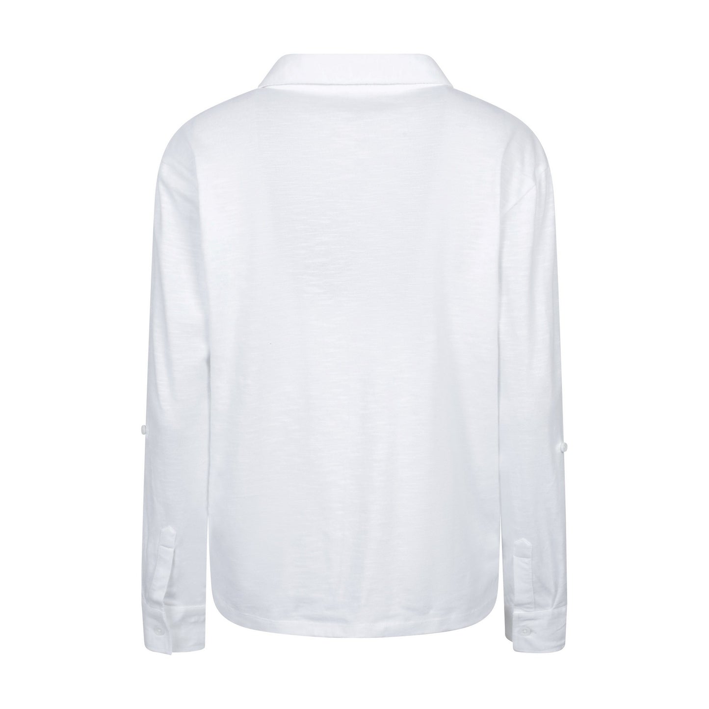 White - Back - Mountain Warehouse Womens-Ladies Brae Relaxed Fit Polo Shirt