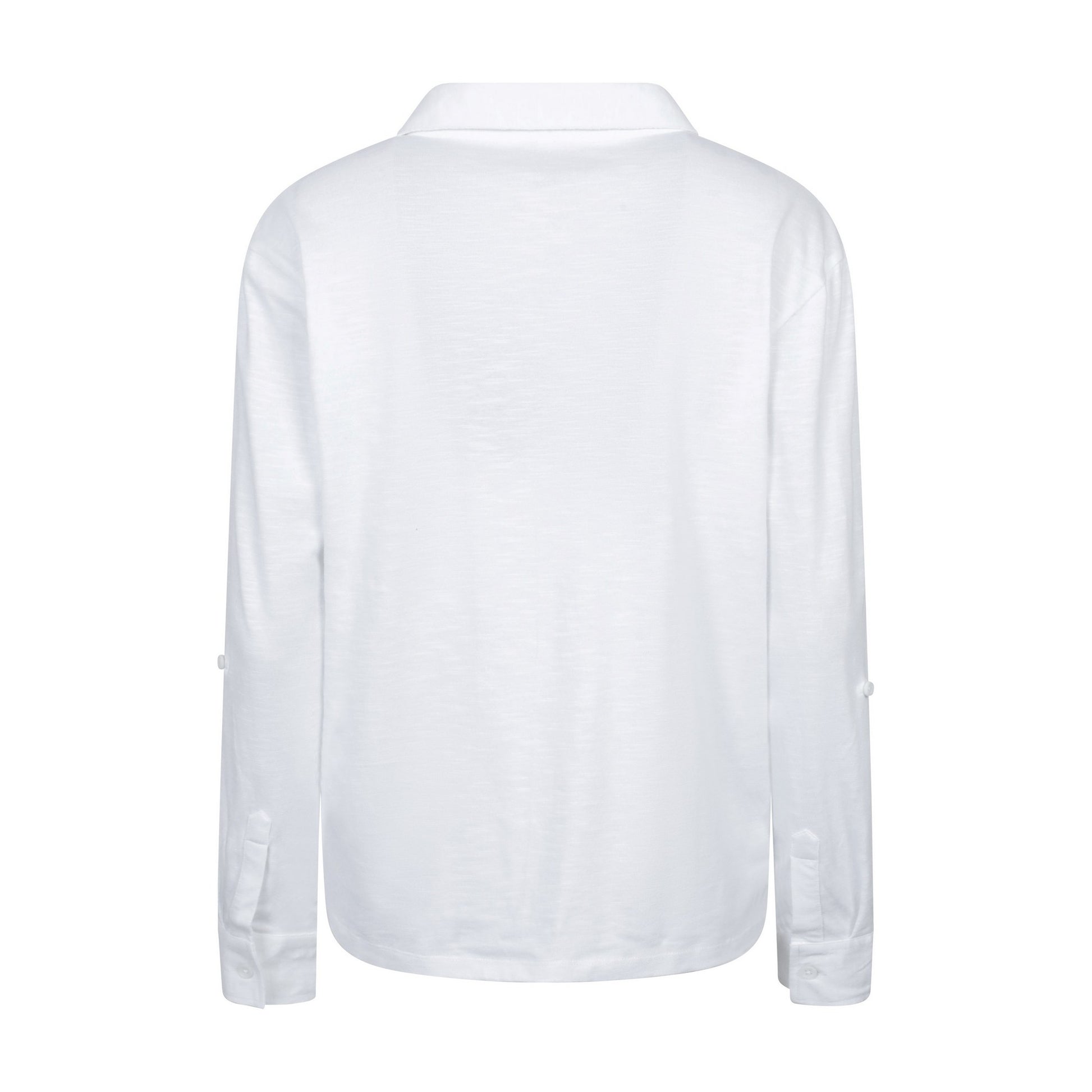 White - Back - Mountain Warehouse Womens-Ladies Brae Relaxed Fit Polo Shirt