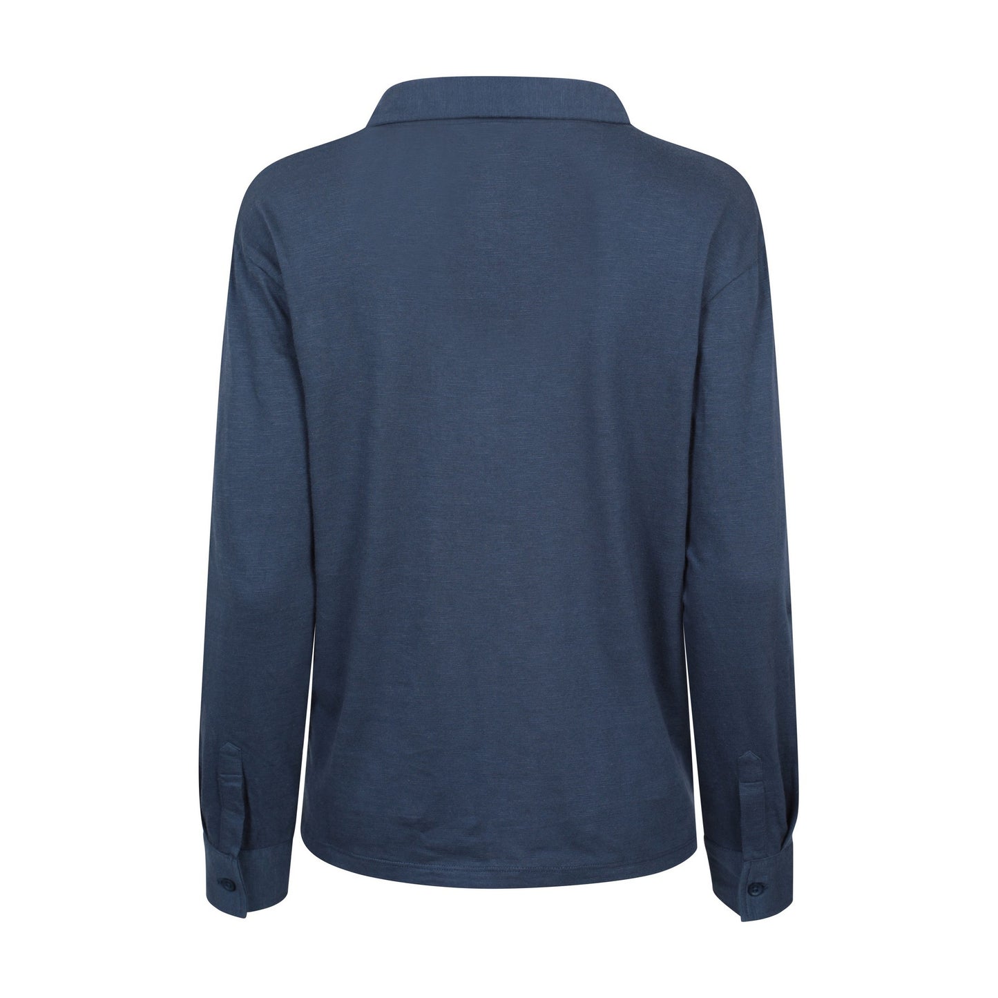 Navy - Back - Mountain Warehouse Womens-Ladies Brae Relaxed Fit Polo Shirt