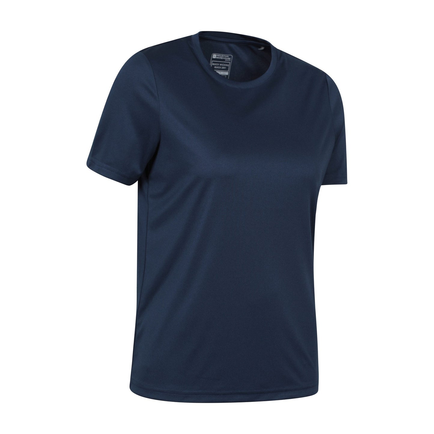 Navy - Side - Mountain Warehouse Womens-Ladies Swimming T-Shirt