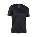Black - Side - Mountain Warehouse Womens-Ladies Swimming T-Shirt