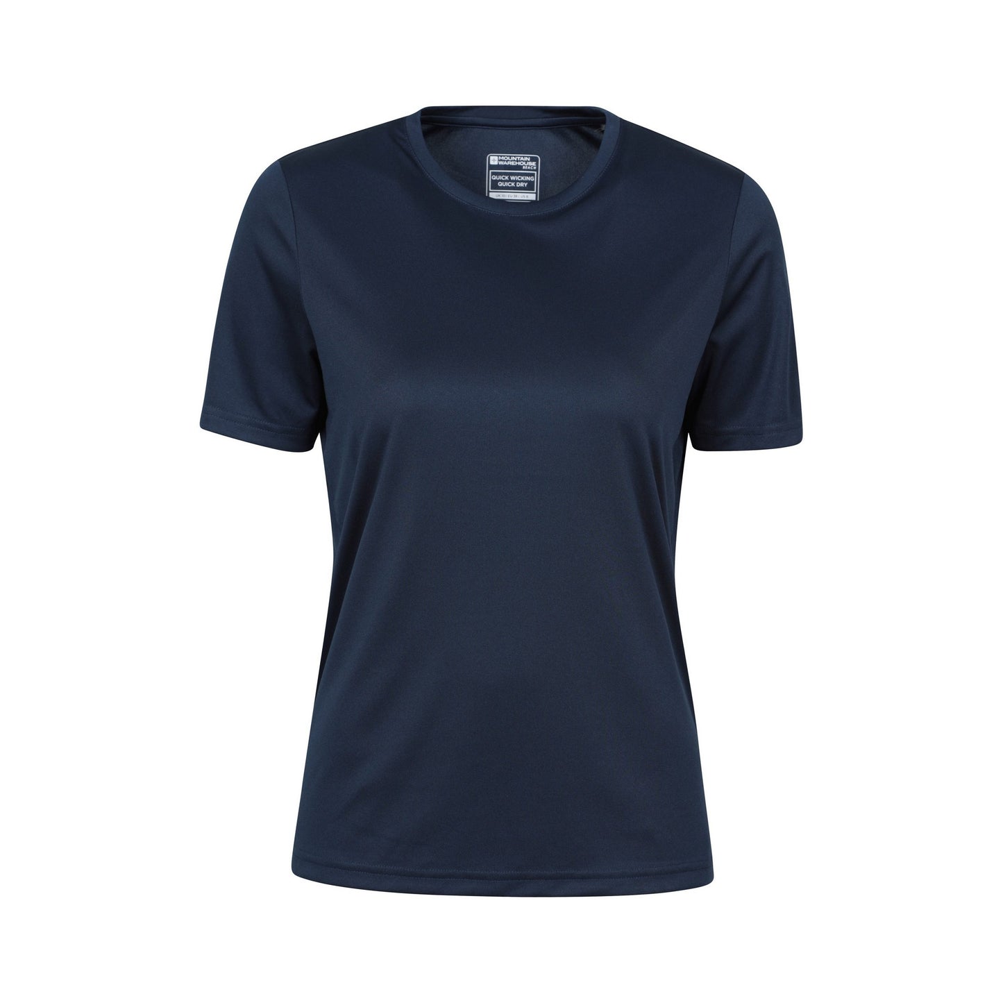 Navy - Front - Mountain Warehouse Womens-Ladies Swimming T-Shirt