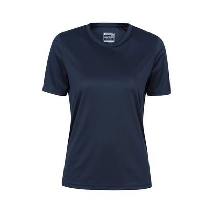 Navy - Front - Mountain Warehouse Womens-Ladies Swimming T-Shirt