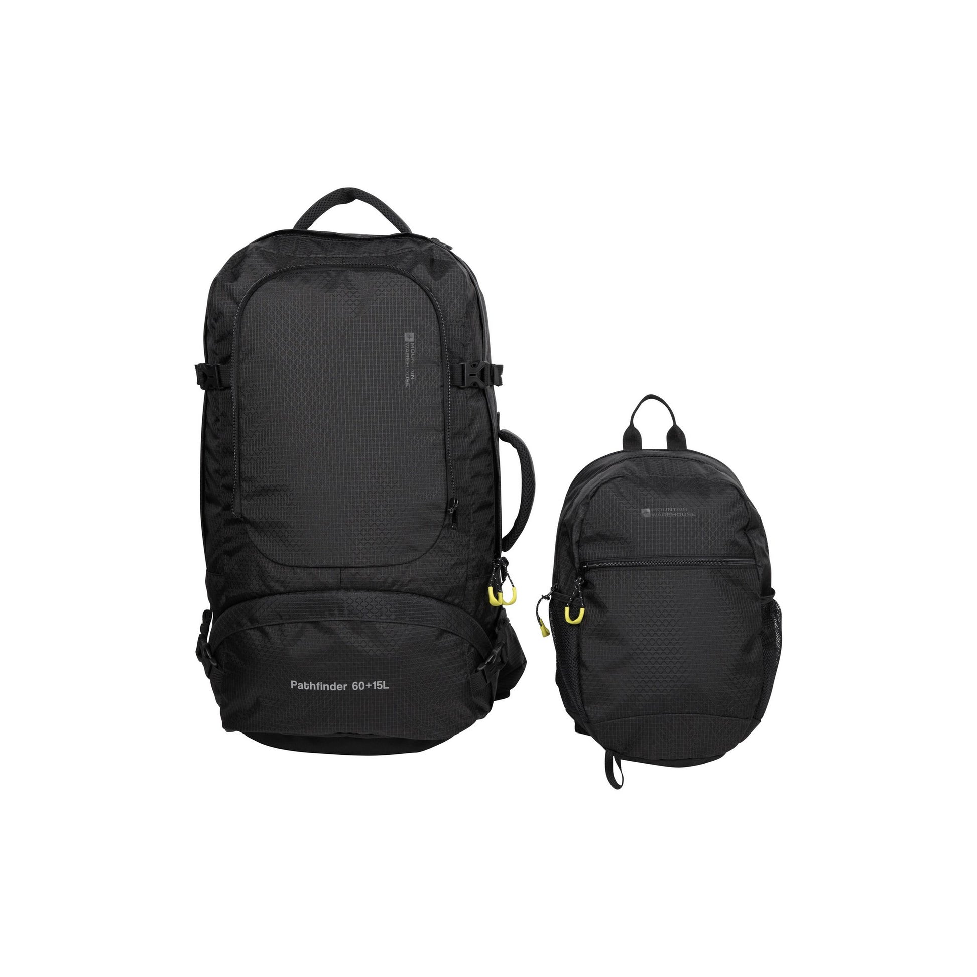 Black - Close up - Mountain Warehouse Pathfinder 15L Rucksack
