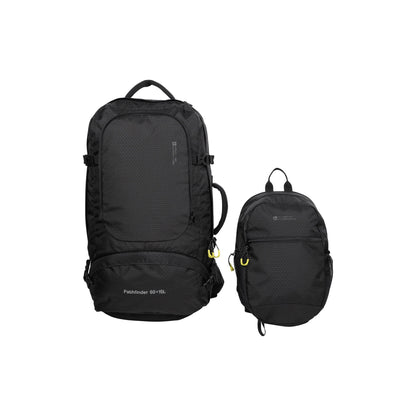 Black - Close up - Mountain Warehouse Pathfinder 15L Rucksack