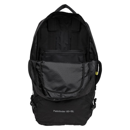Black - Side - Mountain Warehouse Pathfinder 15L Rucksack