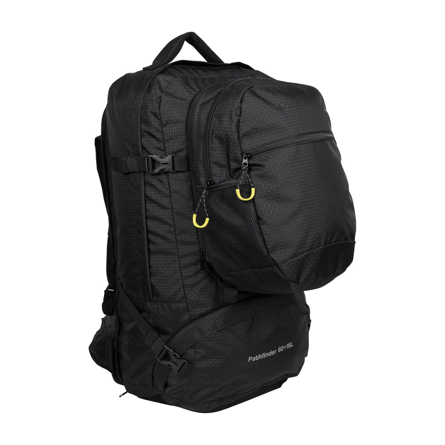 Black - Front - Mountain Warehouse Pathfinder 15L Rucksack