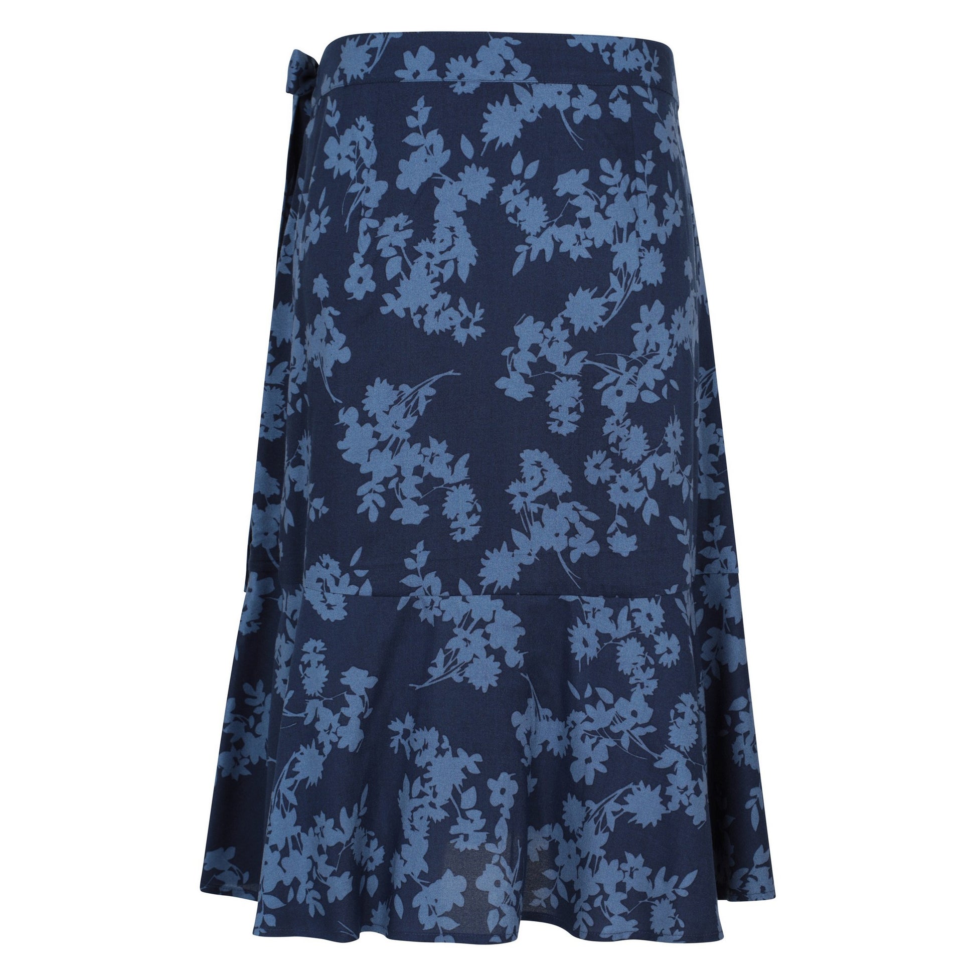 Dark Blue - Back - Mountain Warehouse Womens-Ladies Papamoa Floral Wrap Skirt