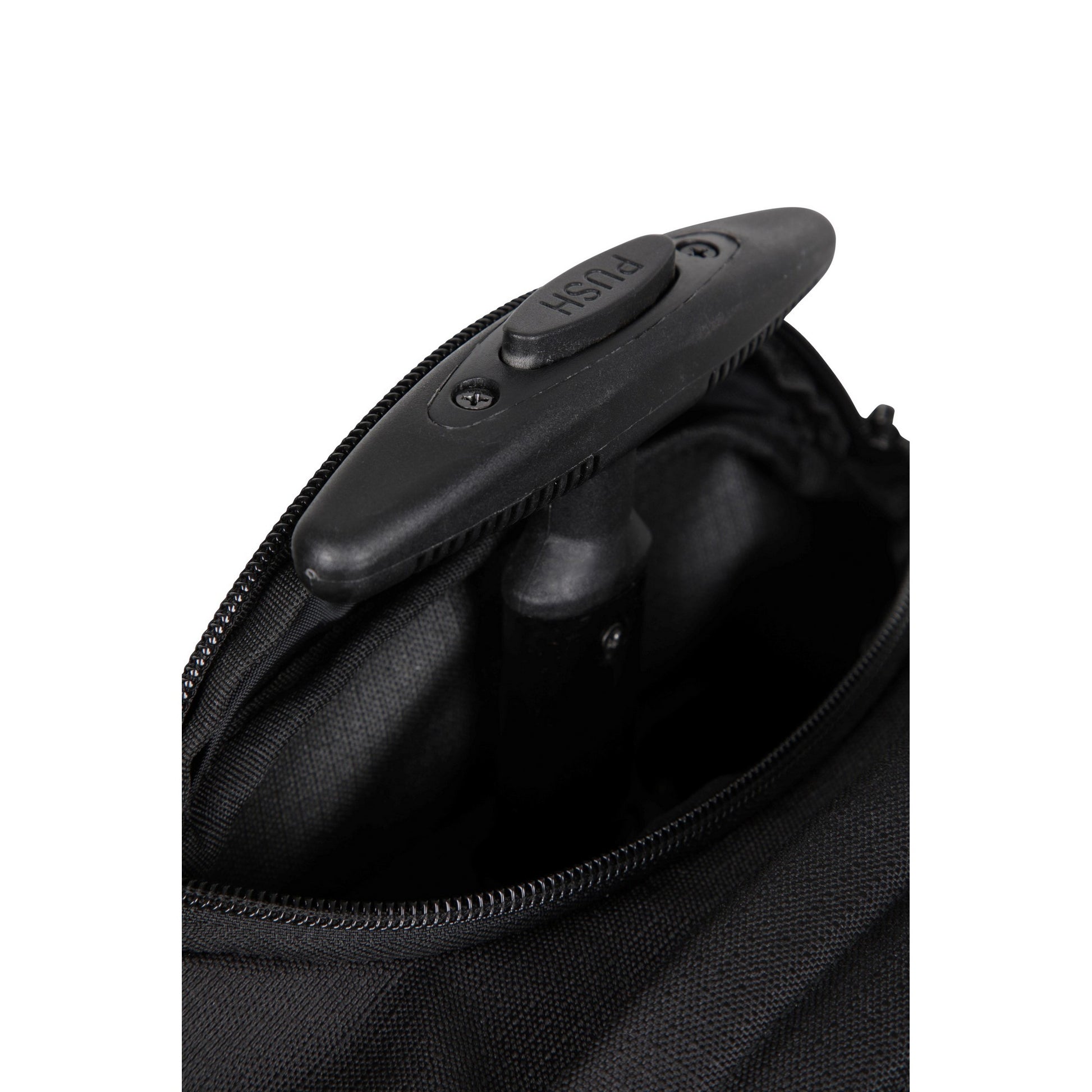 Black - Side - Mountain Warehouse Pioneer Wheeled Backpack