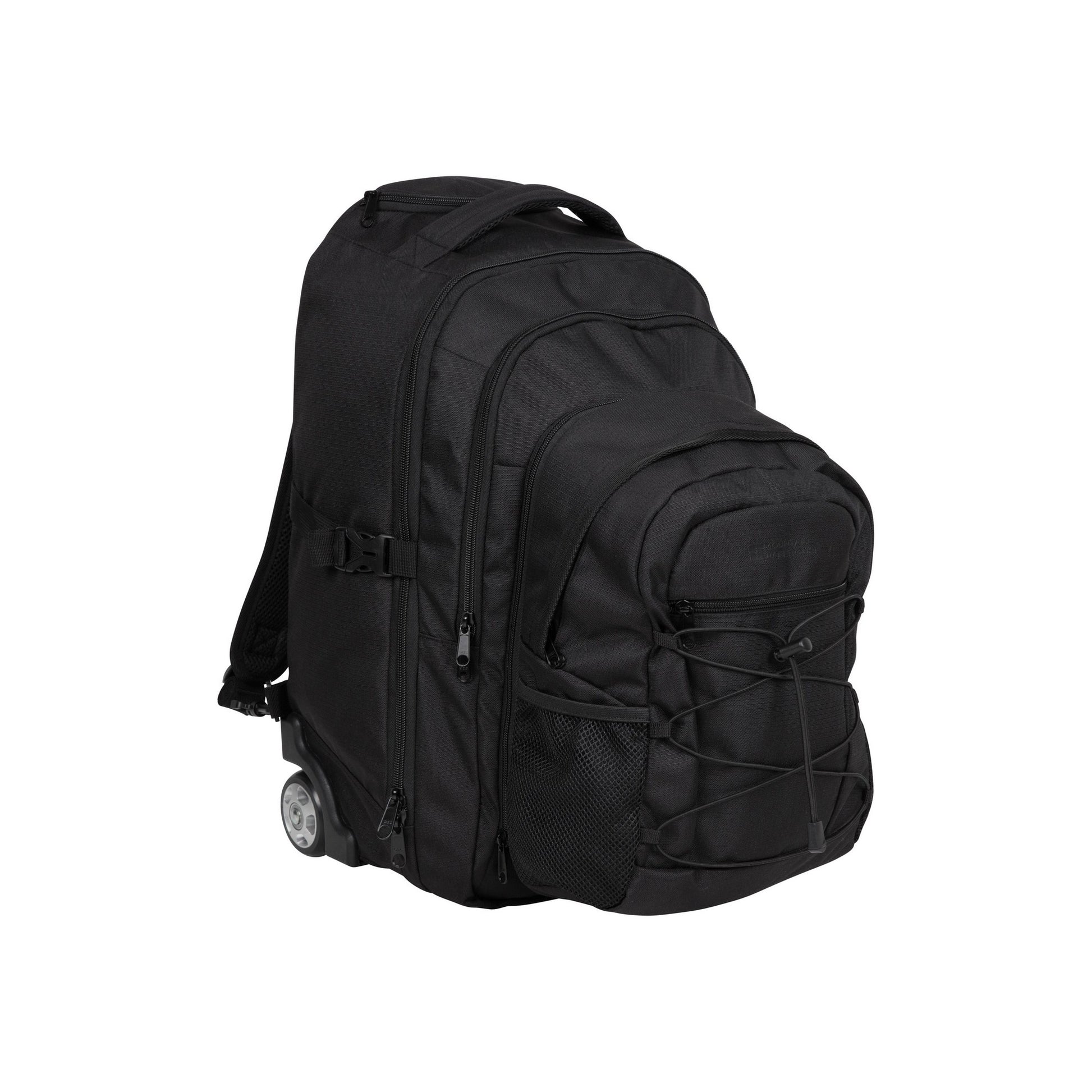 Black - Lifestyle - Mountain Warehouse Pioneer Wheeled Backpack