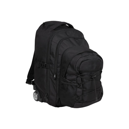 Black - Lifestyle - Mountain Warehouse Pioneer Wheeled Backpack
