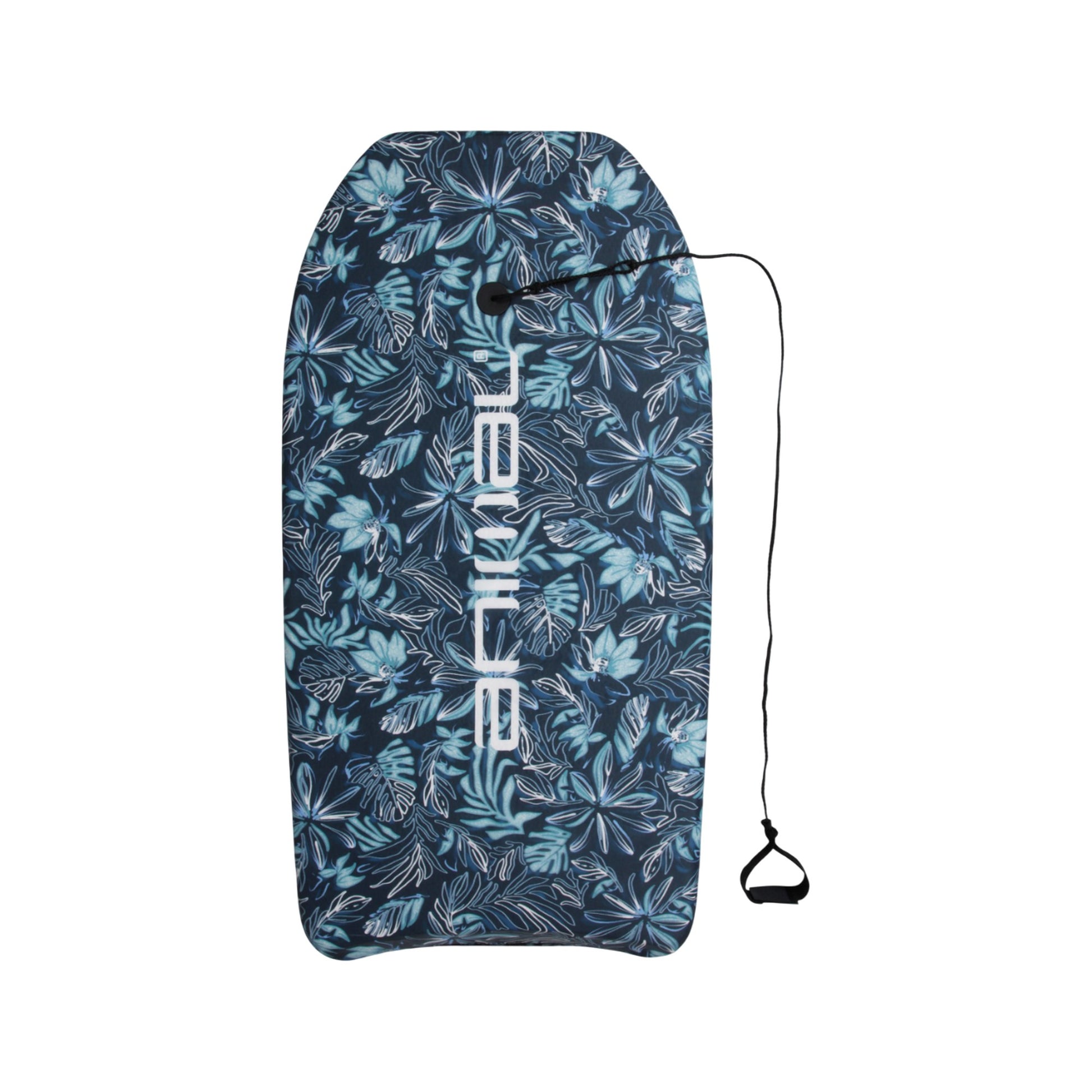Dark Blue - Front - Animal Tropical Leaves Surfboard