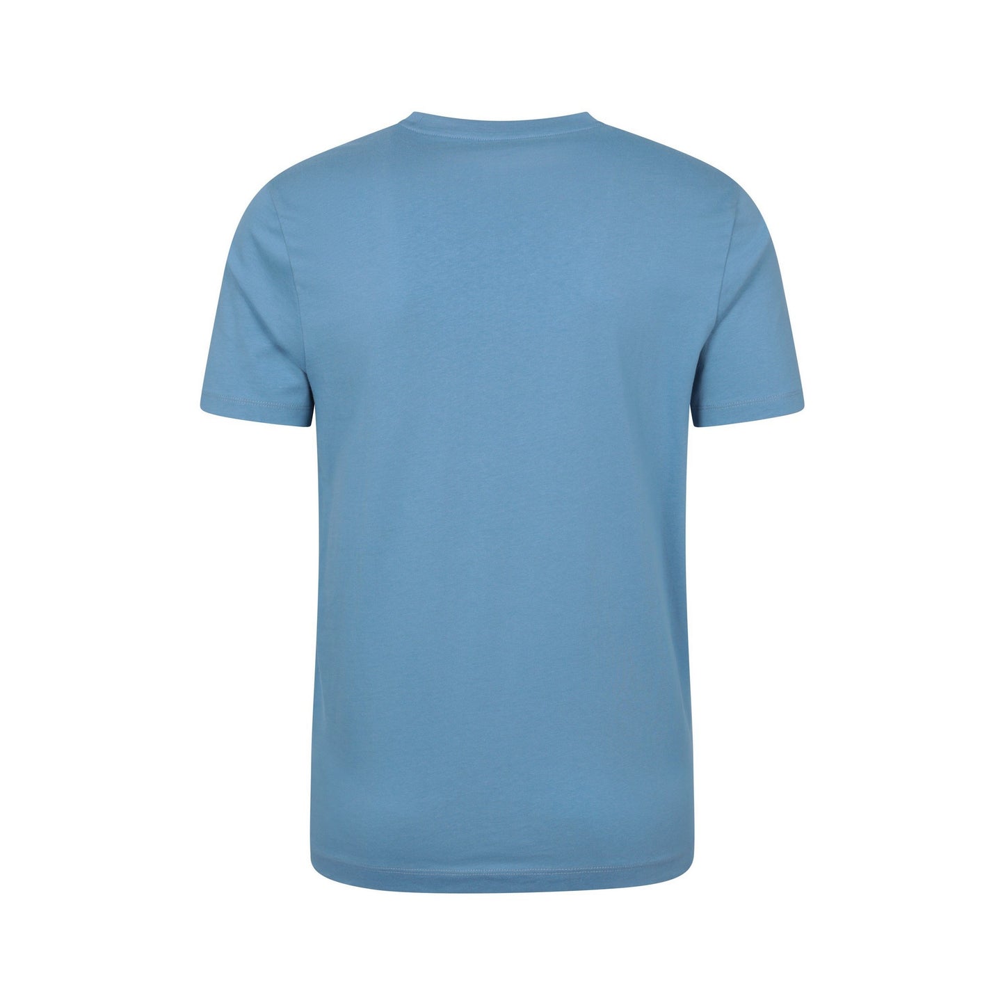 Blue - Back - Mountain Warehouse Mens Edinburgh Text Short-Sleeved T-Shirt