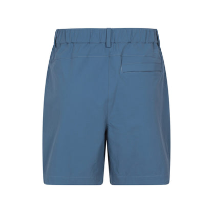 Blue - Back - Mountain Warehouse Womens-Ladies Lade Water Resistant Shorts