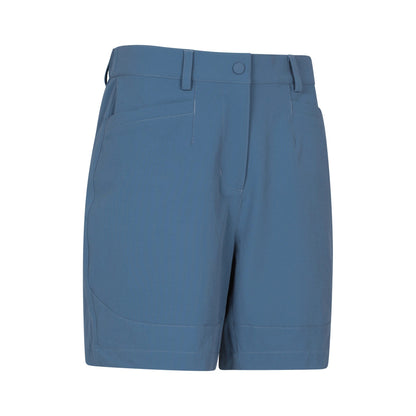 Blue - Side - Mountain Warehouse Womens-Ladies Lade Water Resistant Shorts