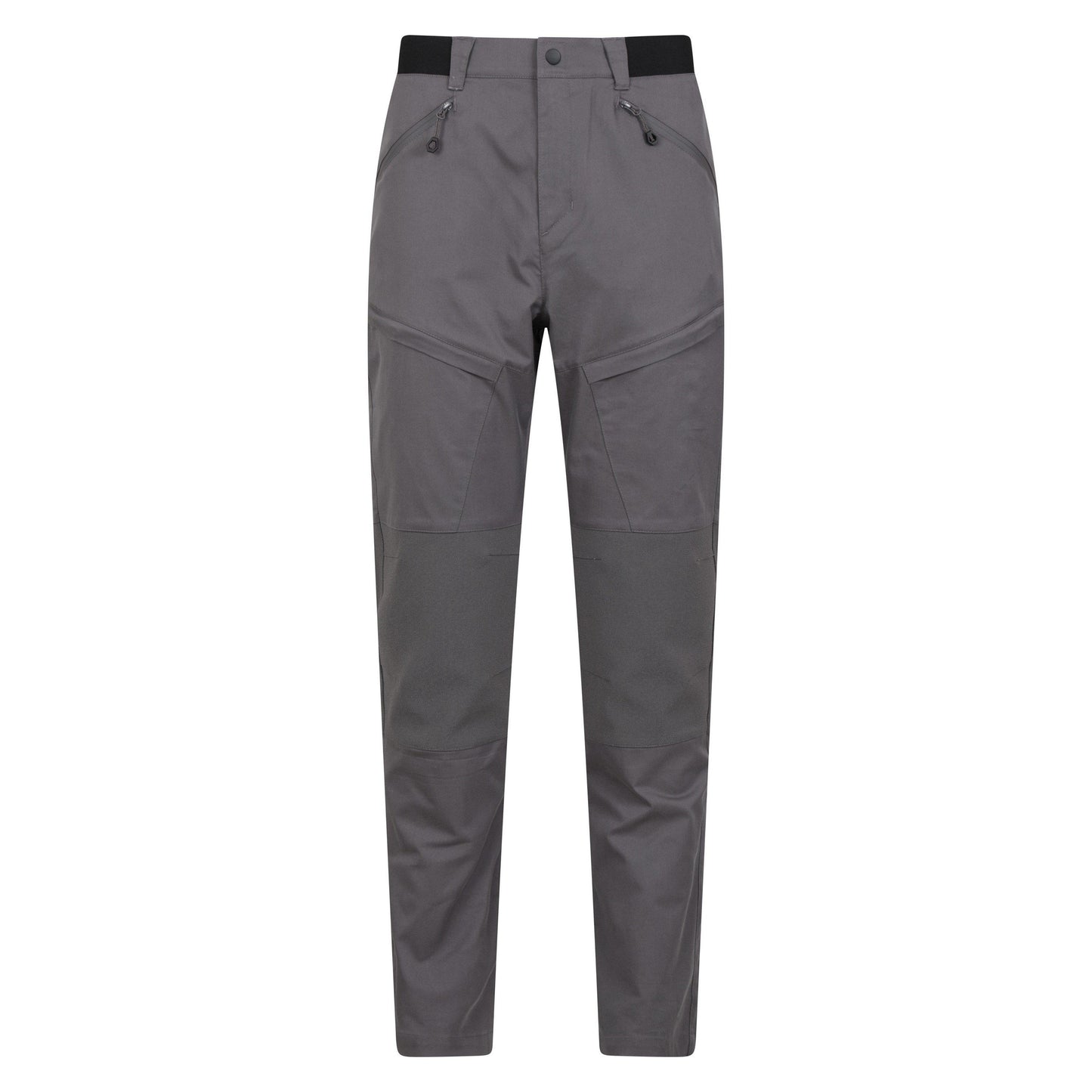 Grey - Front - Mountain Warehouse Mens Jungle Hiking Trousers