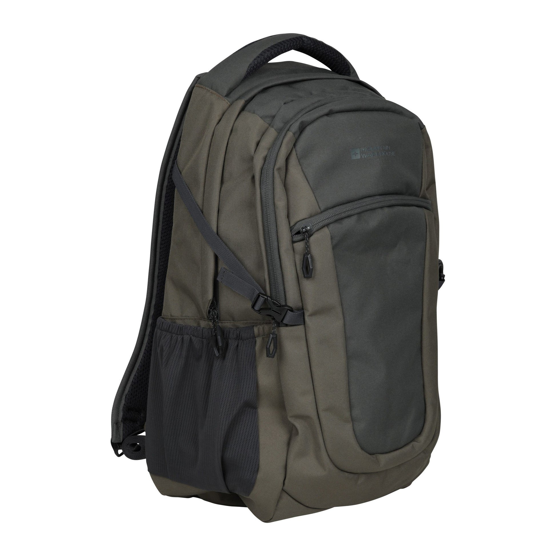 Khaki Green - Side - Mountain Warehouse Journey 25L Backpack