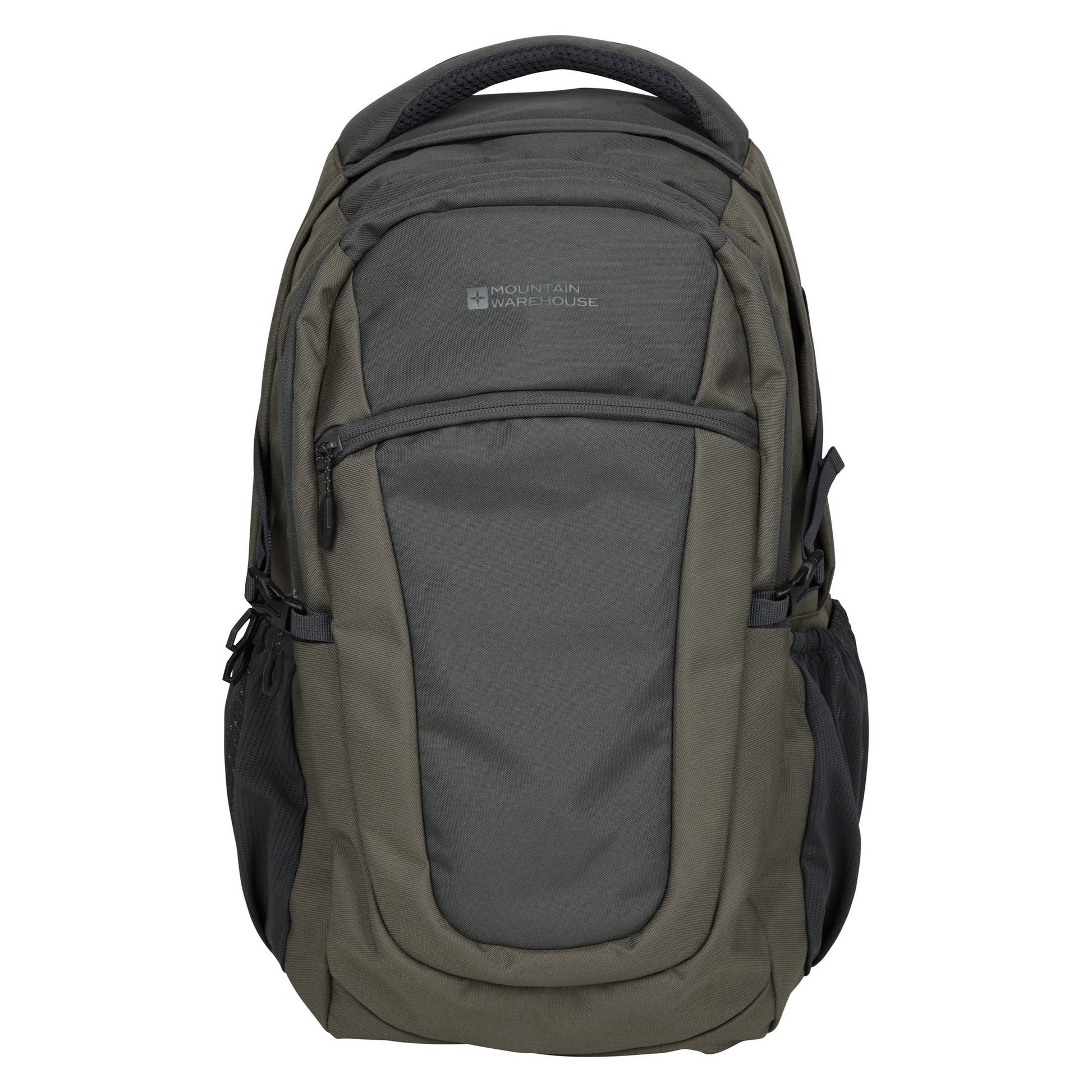 Khaki Green - Front - Mountain Warehouse Journey 25L Backpack
