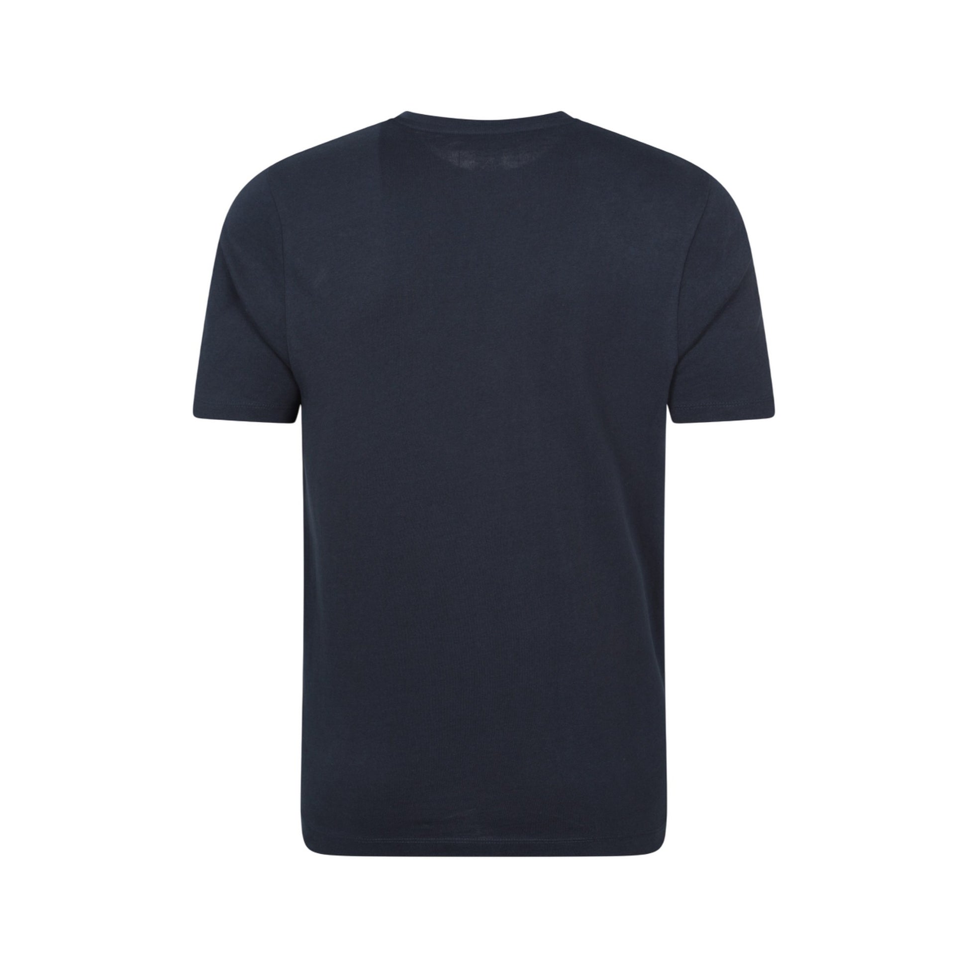 Navy - Back - Mountain Warehouse Mens Lake District Short-Sleeved T-Shirt