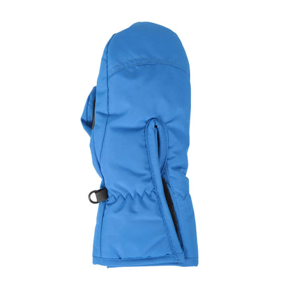 Bright Blue - Back - Mountain Warehouse Childrens-Kids Ski Mittens